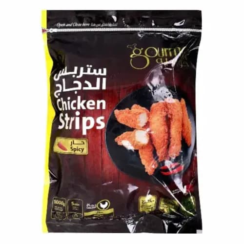 Gourmet Chicken Strips Spicy 1Kg