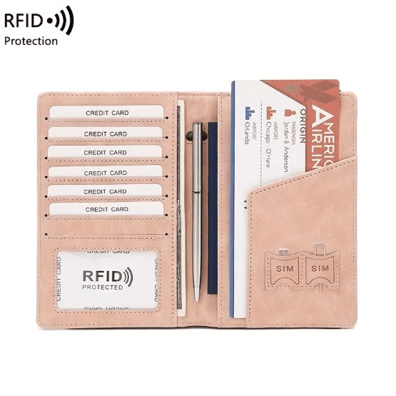 Passport Folder (Pink)
