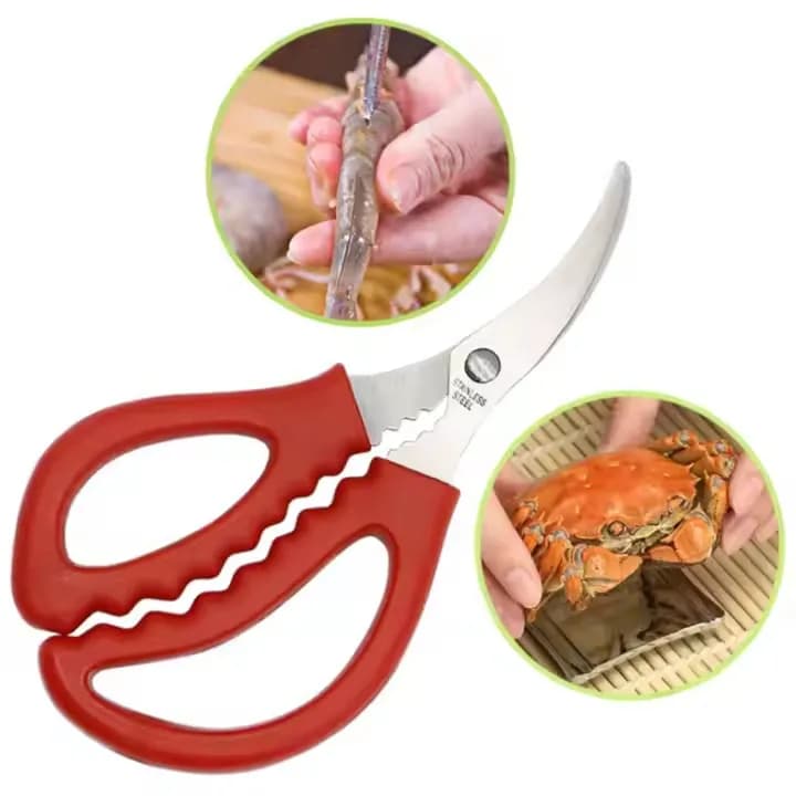 High quality  Scissor for Lobster ,Fish ,Shrimp ,Crab 1pcs