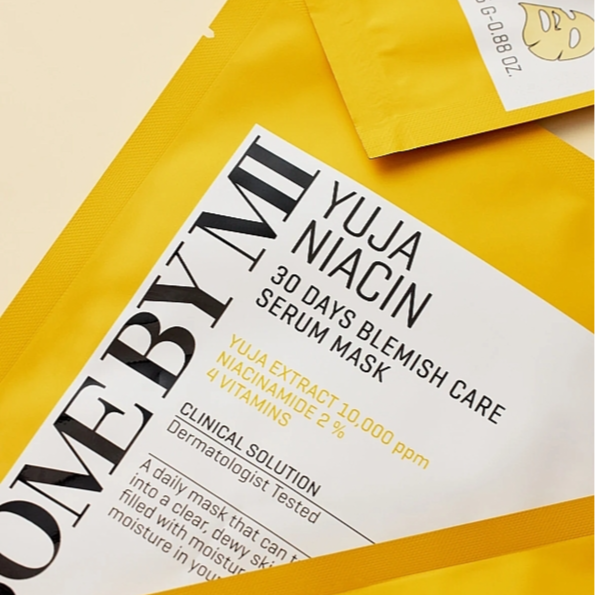 SOME BY MI Yuja Niacin 30 Days Blemish Care Serum Mask 1 piece