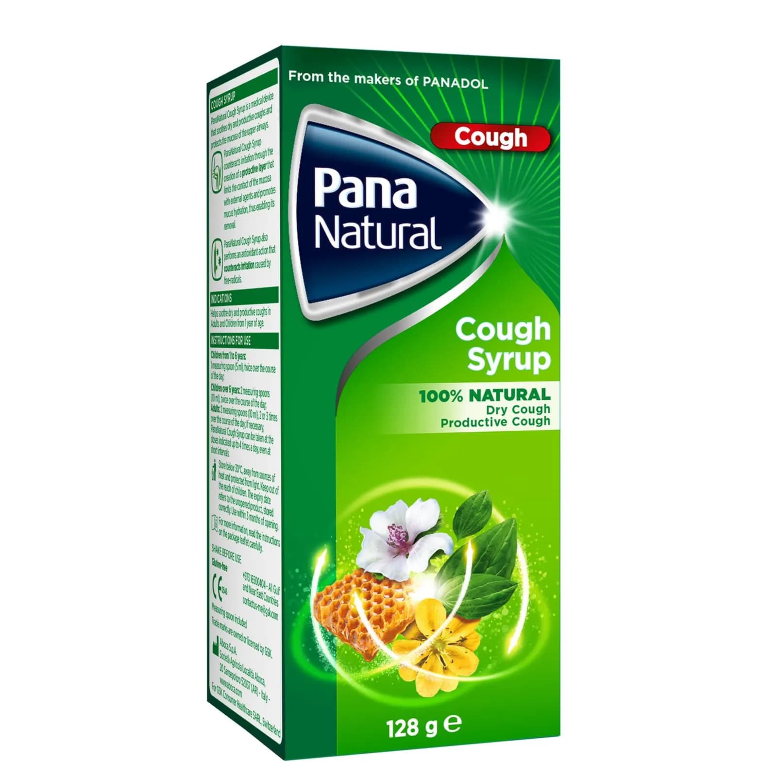 Pana Natural Cough Syrup 128 G