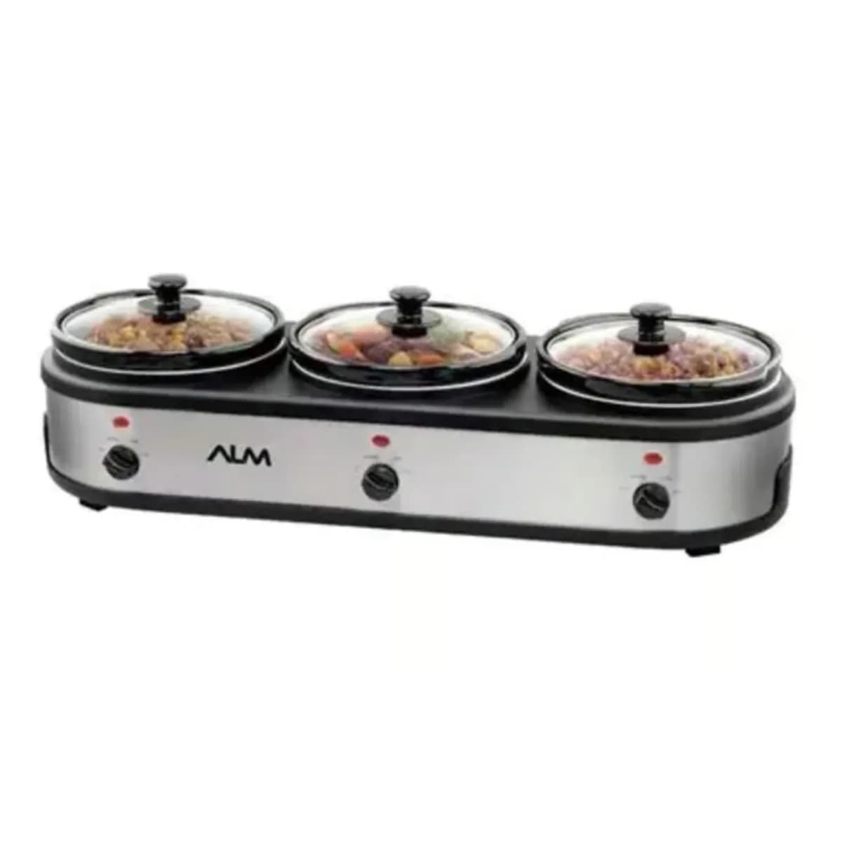 ALM 3 Pot Slow Cooker And Buffet Server