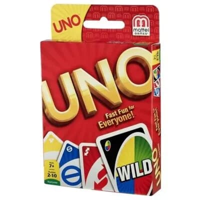 UNO Playing Card Game Plastic