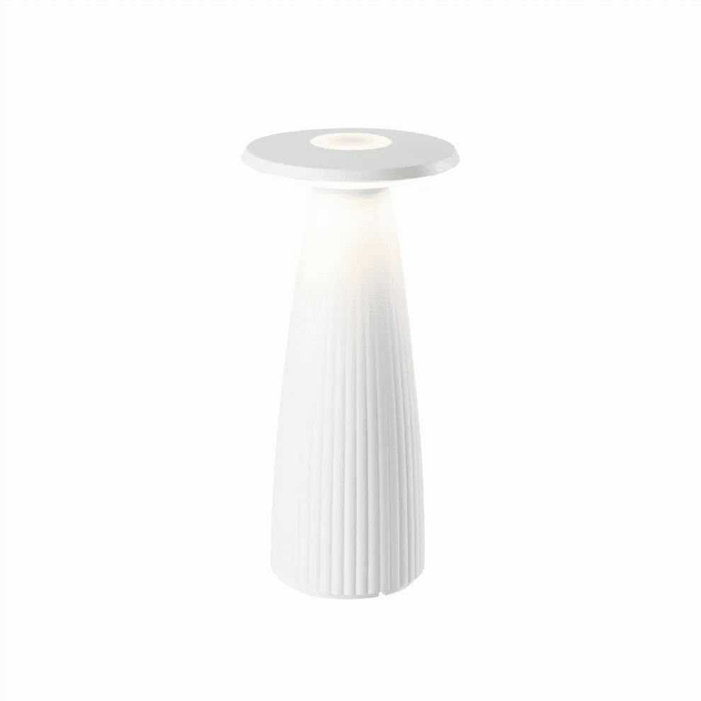 Flora Cordless Table Lamp - White