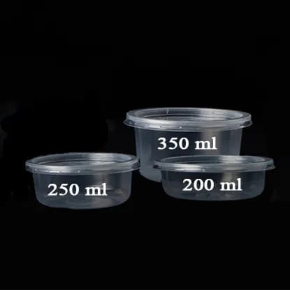 Plastic Cup Clear 200 Ml (1X50)