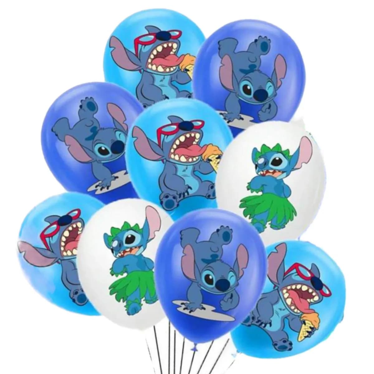 10 Hilium Ballon Lilo And Stitch