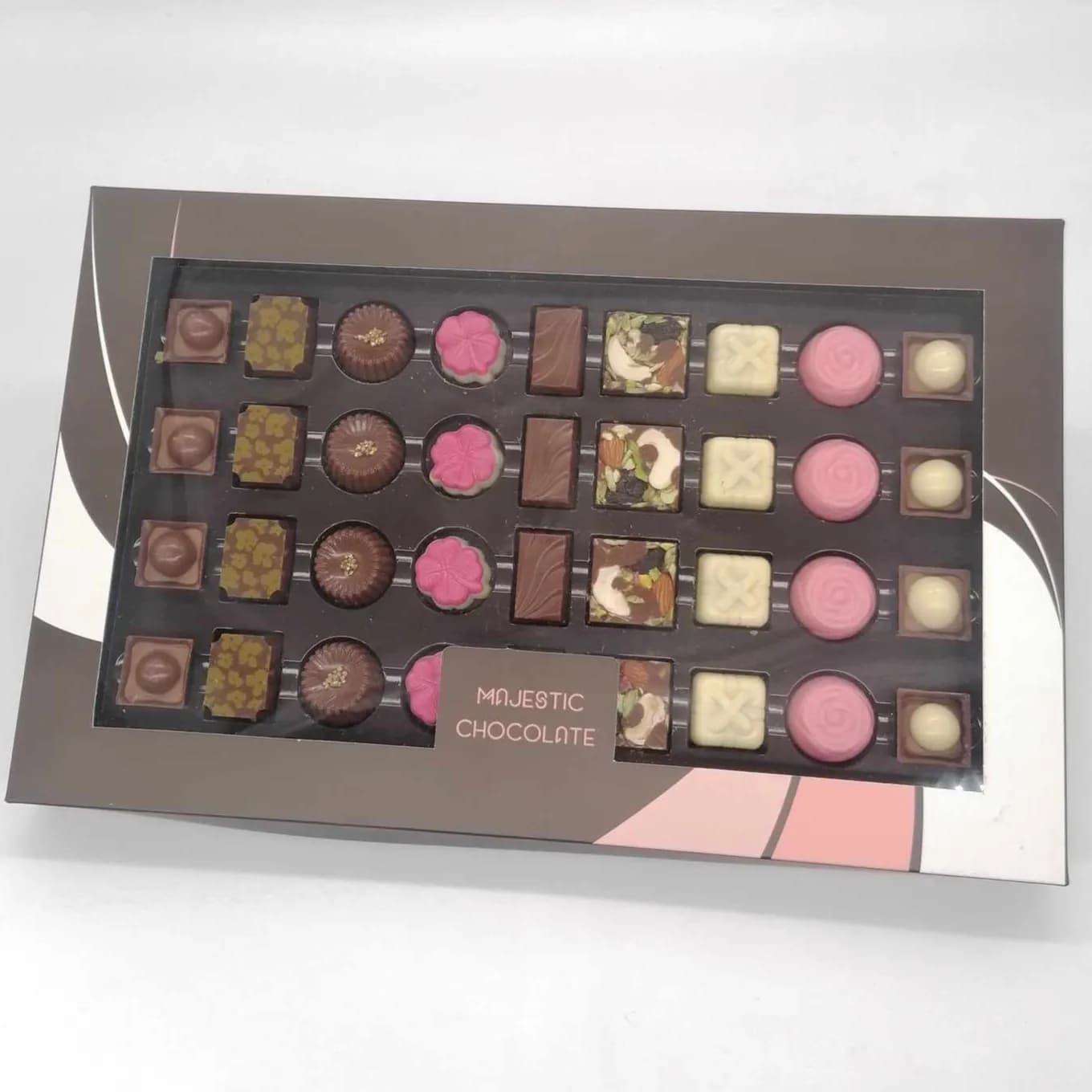 A Luxurious Chocolate Box Consisting Of A Chocolate Mix