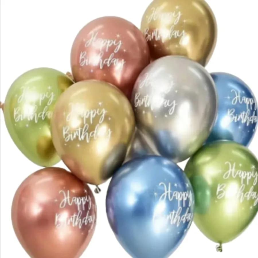 Happy Birthday Balloon Set 7