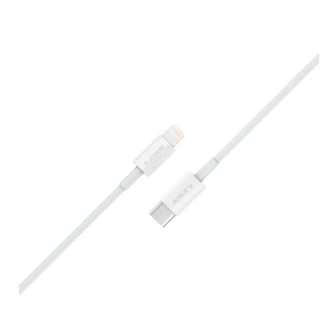 Platinum Vital Vital Series Cable Pd Lightning-Type-C 1M - White - P-Cbvtclwh