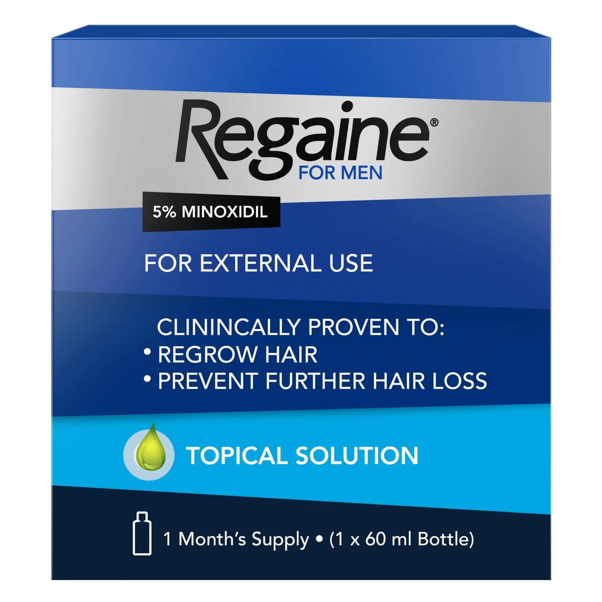 Regaine 5 % Spray Men 60 Ml