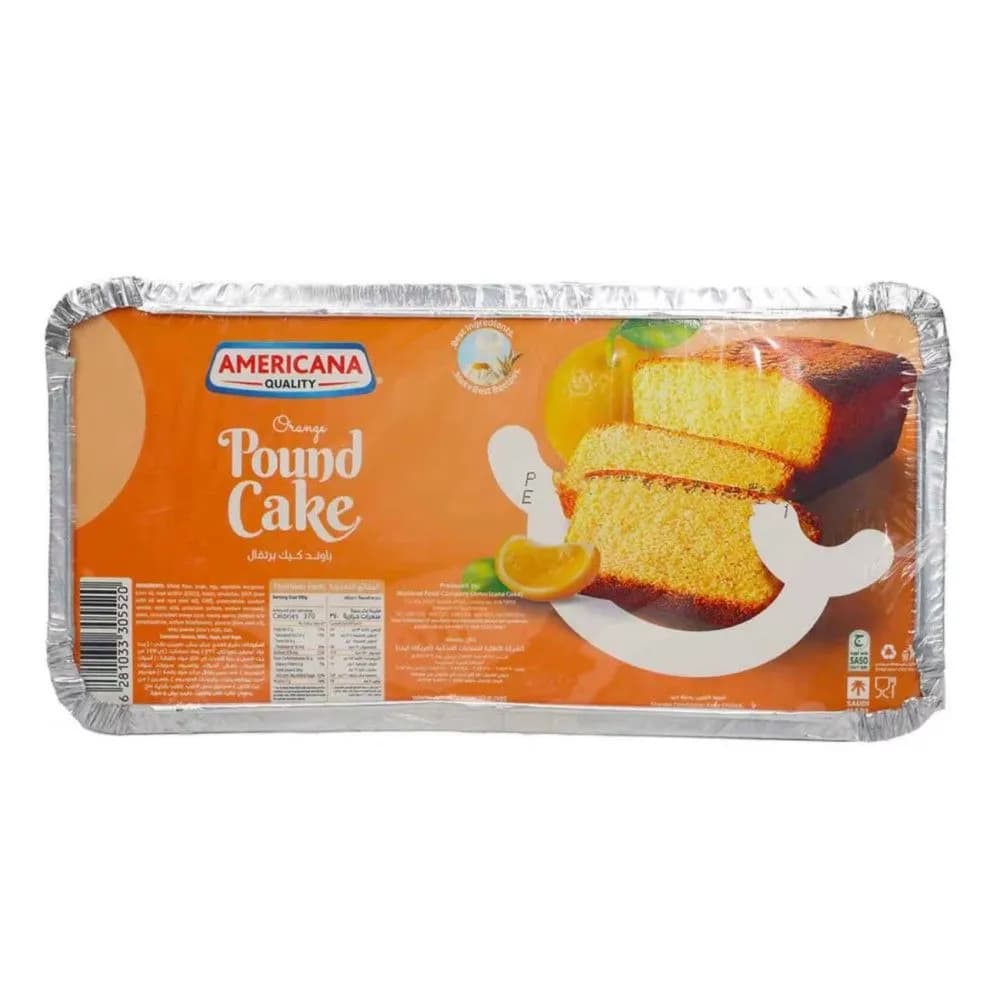 Americana Orange Pound Cake 300 Gm