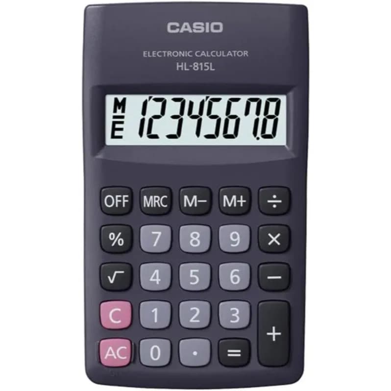 Casio Electronic Calculator Hl-815L