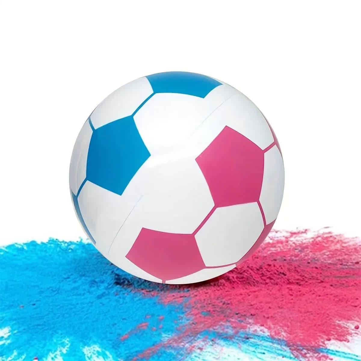 Gender Reveal Football Including Blue or Pink Powder