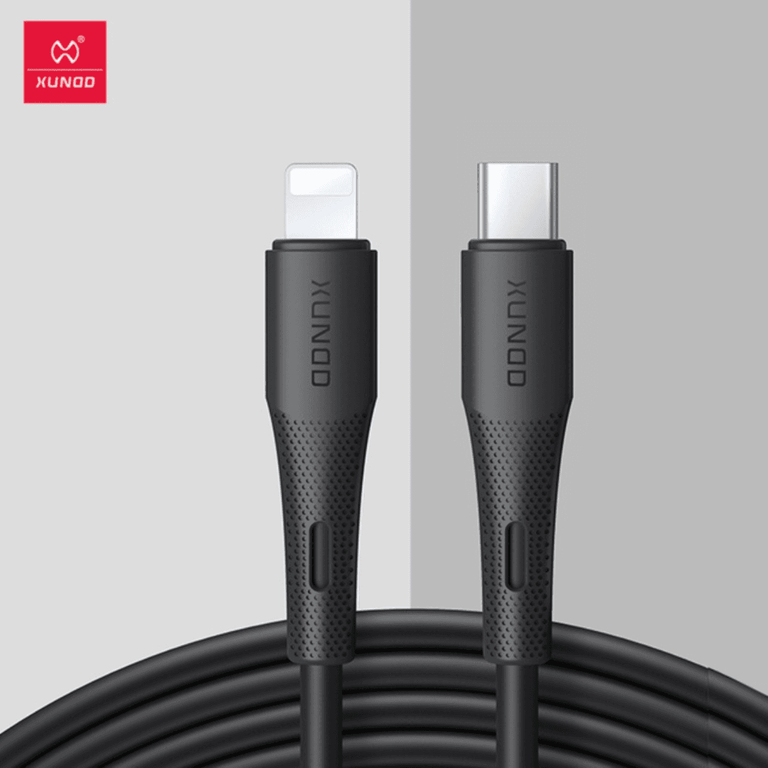 XUNDD cable C- TO- lightning  2m  BLACK