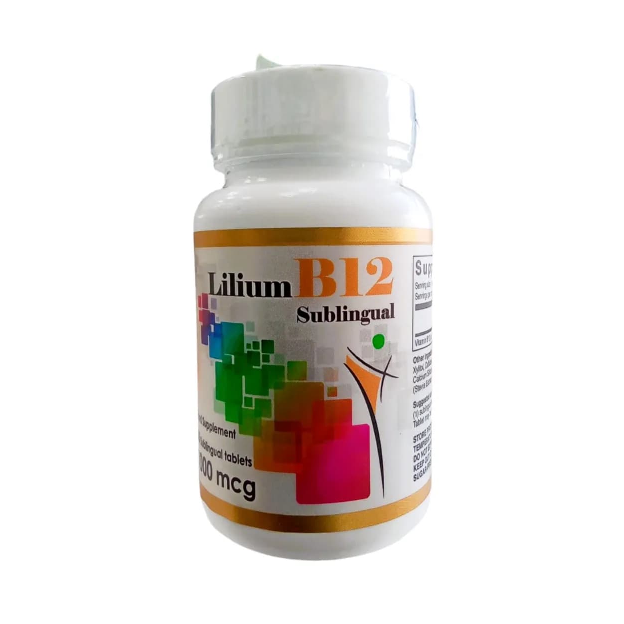 LILIUM VITAMIN B-12 SUBLINGUAL 1000 MCG 60 TALET