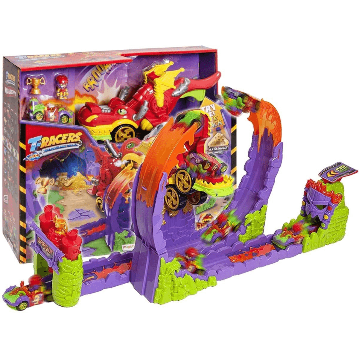 T-RACERS Dragon Loop – Looping with dragon Playset