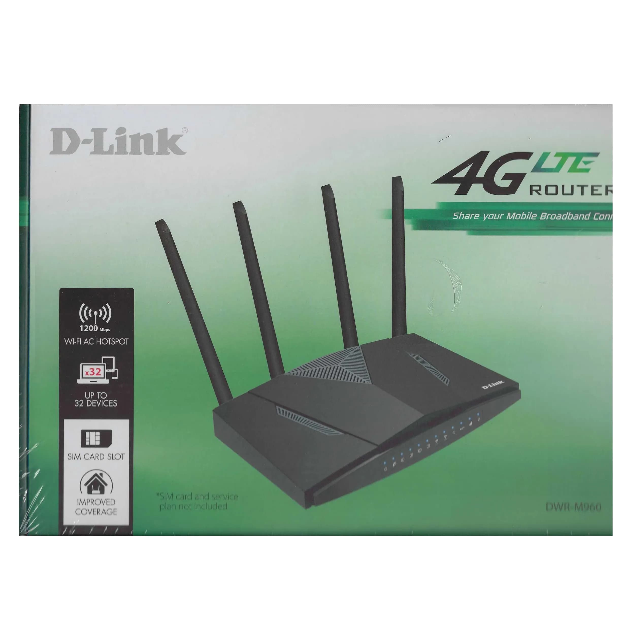 D-Link Dwr-M960 Ac1200 4G Lte Router