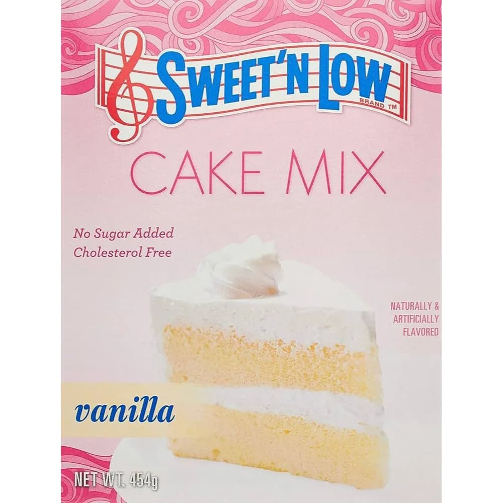 Sweet N Low Cake Mix Vanilla 454g