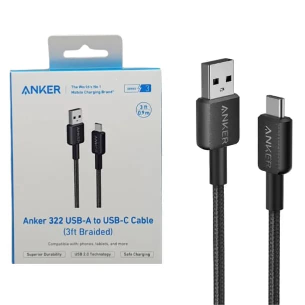 Anker Usb To C Cable 3ft(0.9m) A81H5H11