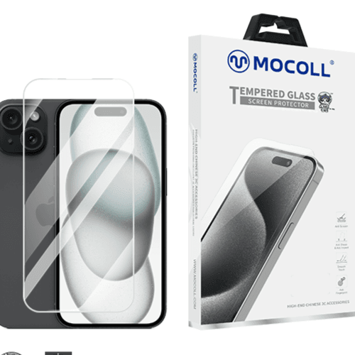 MOCOLL  original anti brokenn2.5D Clear Tempered Glass Screen Protector for iPhone 14 PRO