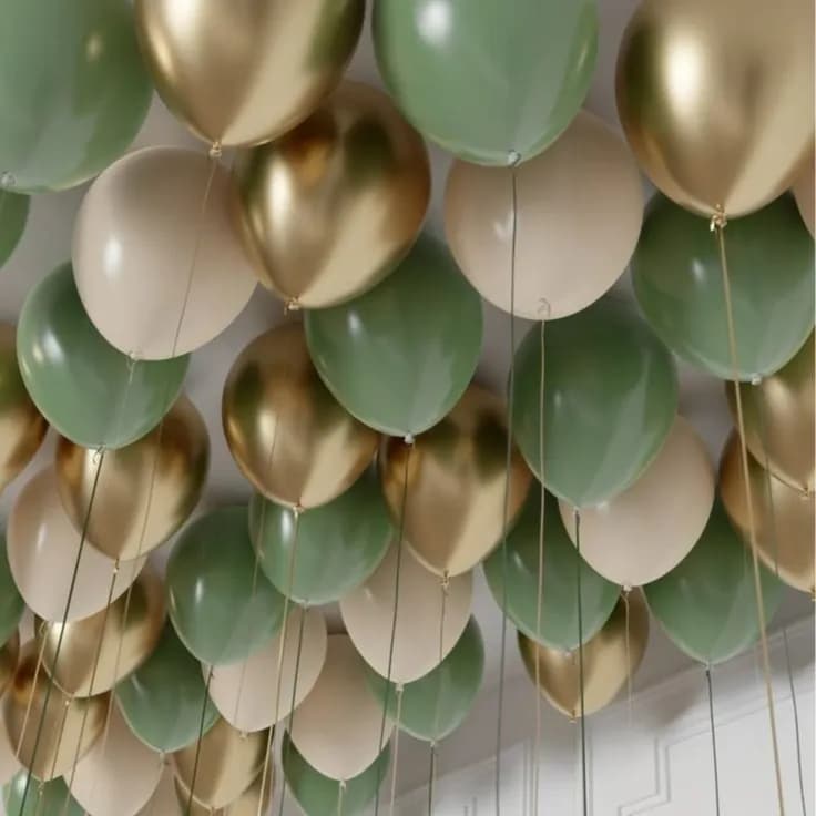 Olive Balloon Set