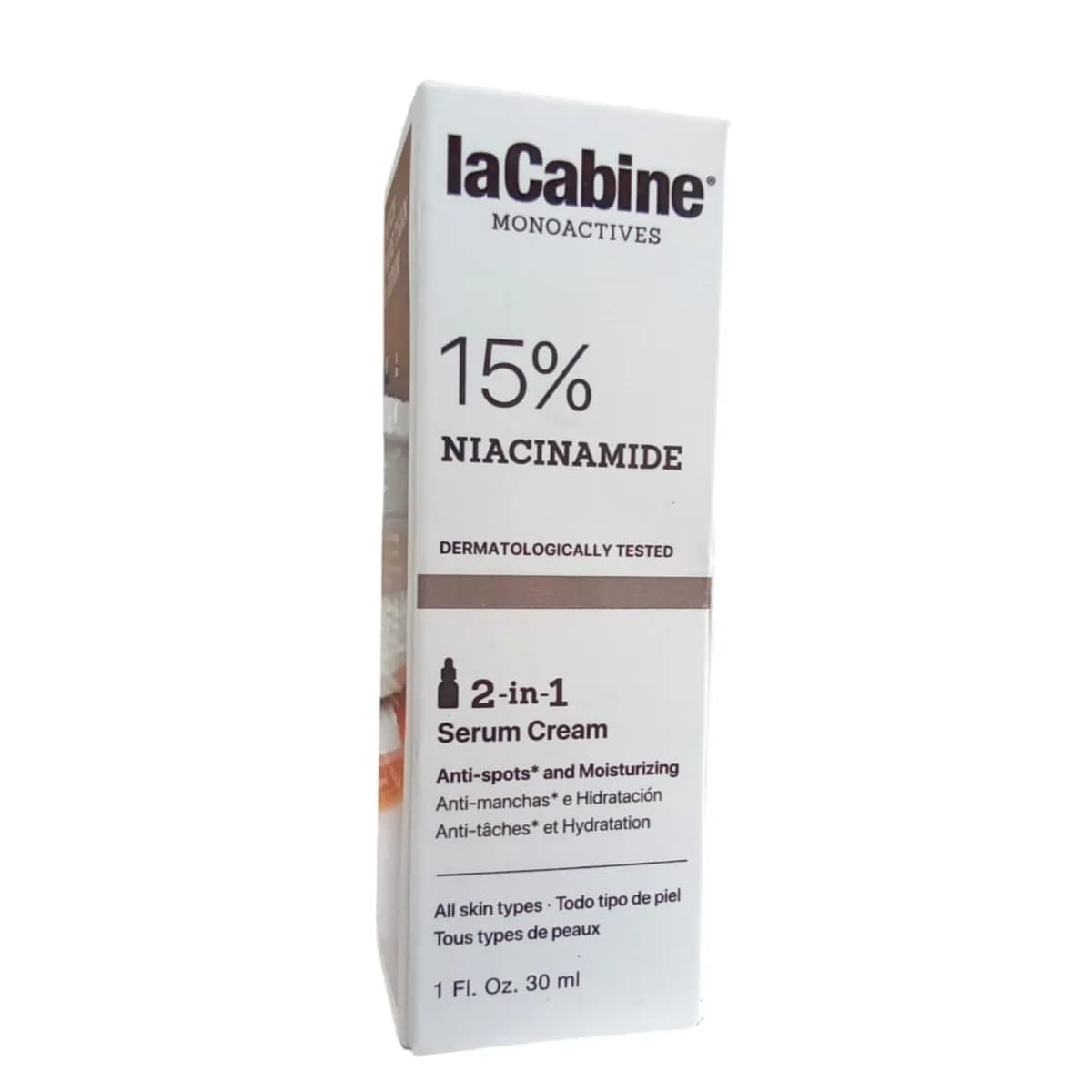 la cabine 15% niacinamide 2 in 1 serum cream 30 ml