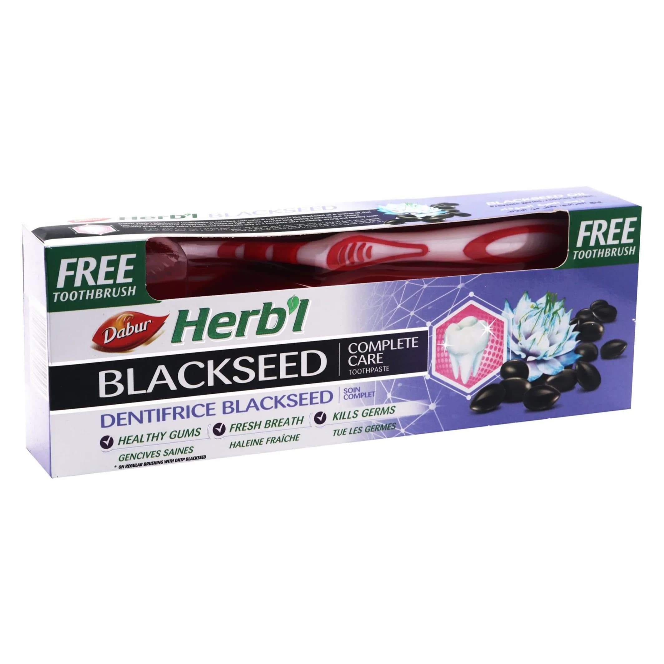 Dabur Herbl Black Seed Tooth Paste 150g+b