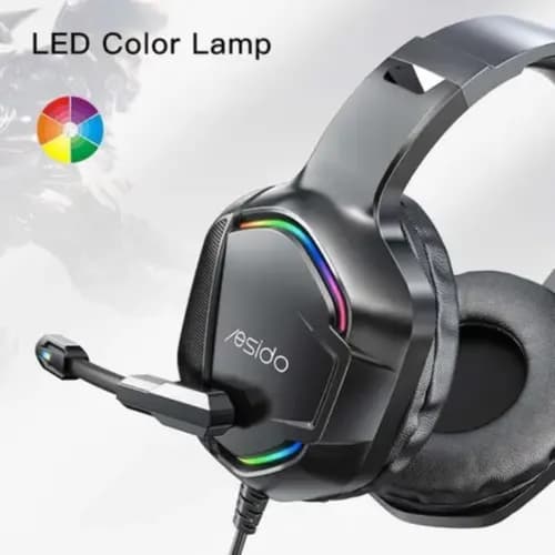 YESIDO EK01 Stereo Sound Gaming Headset Headphone with Microphone and LED Light Design