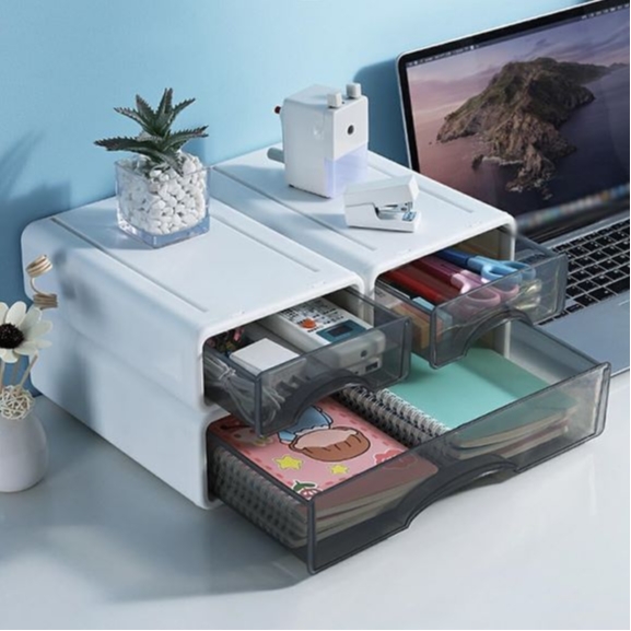 Desk Superposable Storage L