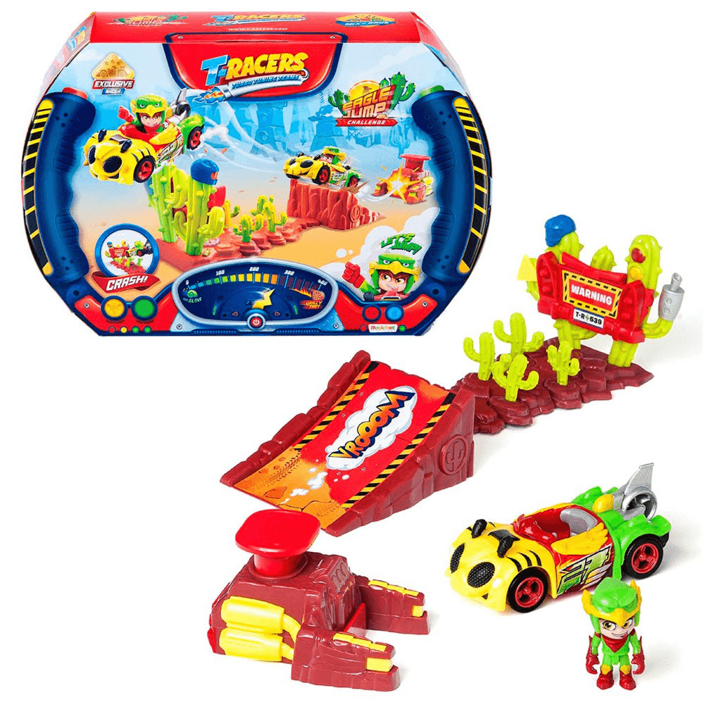 T-Racers - Eagle Jump Challenge Playset 4Pieces