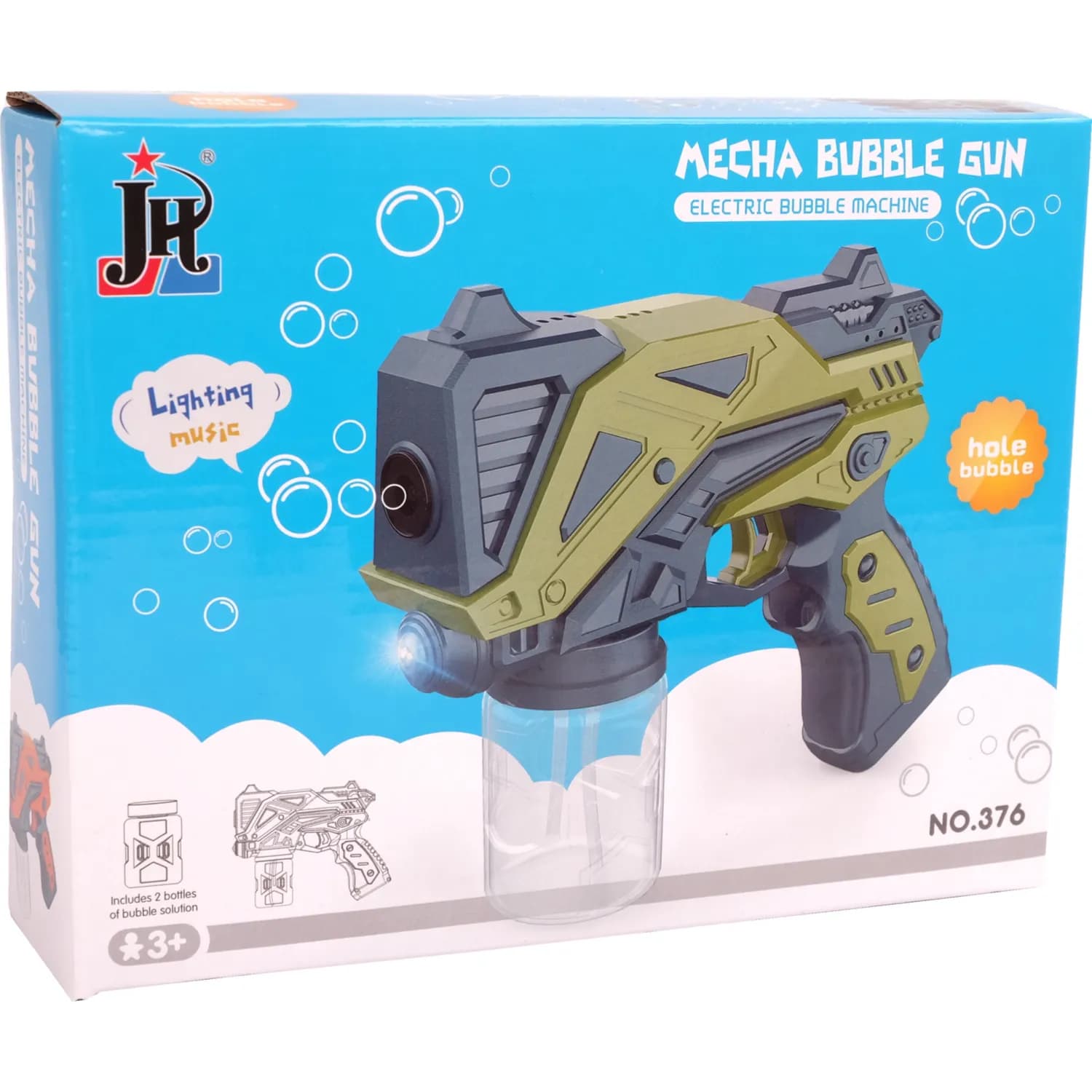 MECHA BUBBLE GUN ELECTRIC BUBBLE MACHINE