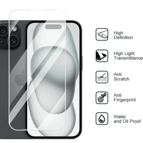 MOCOLL  original anti brokenn2.5D Clear Tempered Glass Screen Protector for iPhone 14 PRO