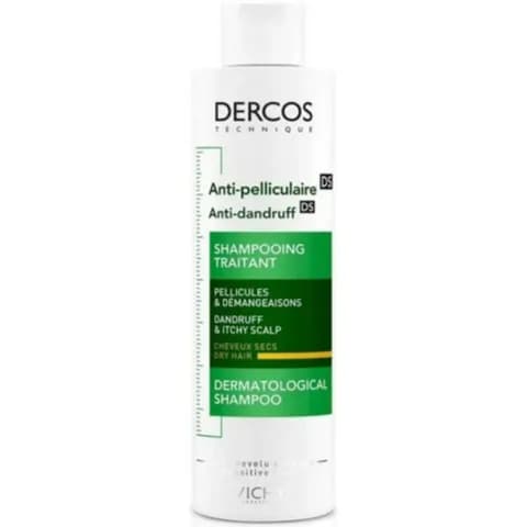 Vichy Dercos Anti Dandruff Shampoo Dry Hair 200 Ml