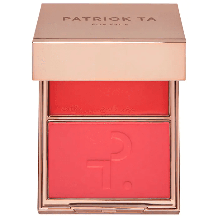 Patrick Ta - Major Headlines Double-take Cream & Powder Blush Duo - She’s Vibrant