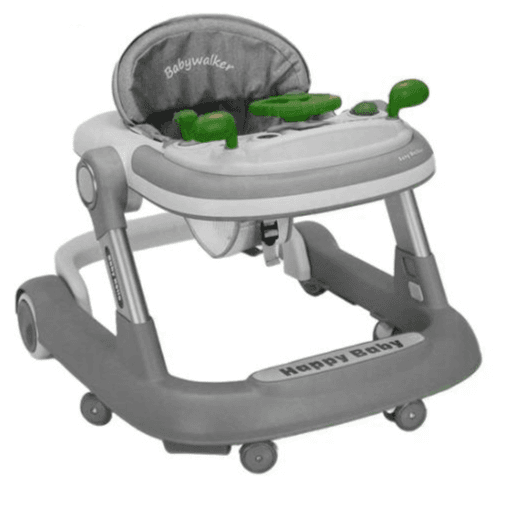4 mode Baby Walker 6m+ (puzzle mode,table mode,toddle mode,walking aid mod) gray color