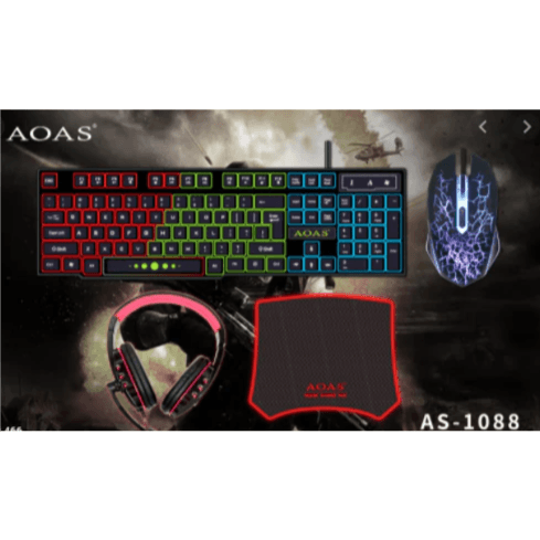 مجموعة أسعار AOAS 4 في 1 RGB 4 AS-1088