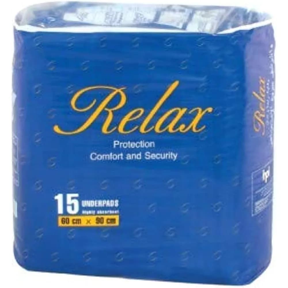 RELAX UNDERPADS 60-90 CM 15S