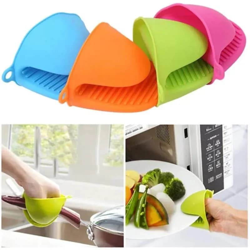 Silicone Oven Gloves Heat Resistant Mini Mitt Pot Holder 1pcs