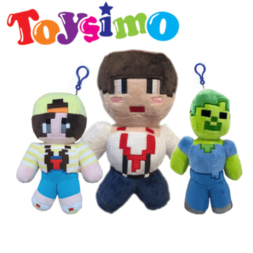 4inch Soft Minecraft Keychain