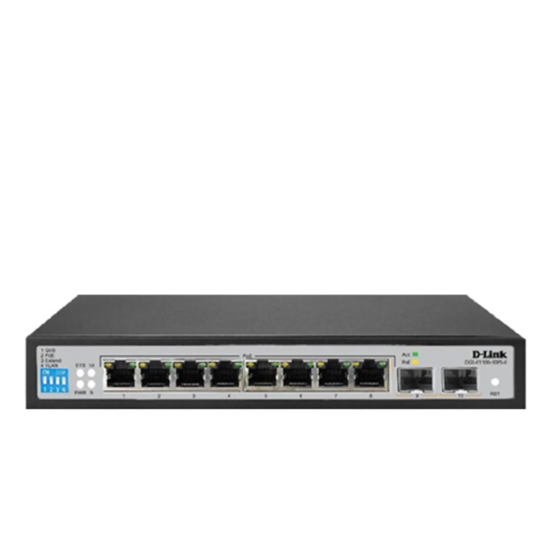 D Link Poe Gigabit Managed Switch - Dgs-F1100-10Ps-E