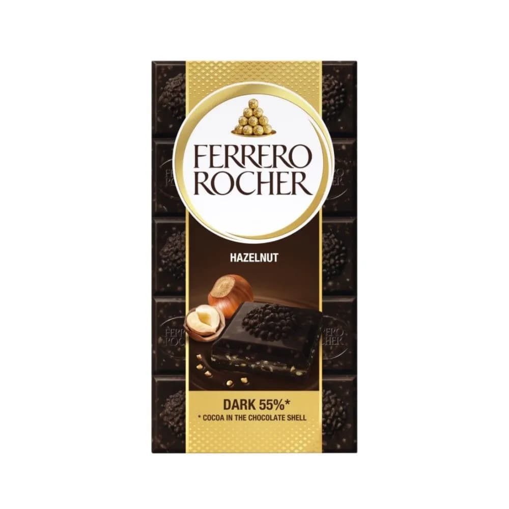 FERRERO ROCHER TABLET DARK 55% CHOCO 90G