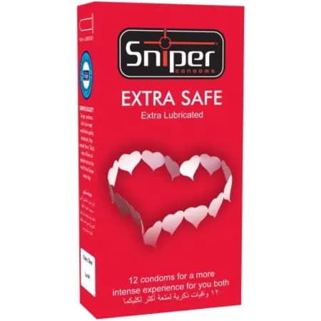 SNIPER CONDOM EXTRA SAFE 12'S