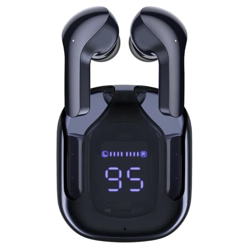 Wireless Earbuds, Led Digital Display Blue - Acefast T6