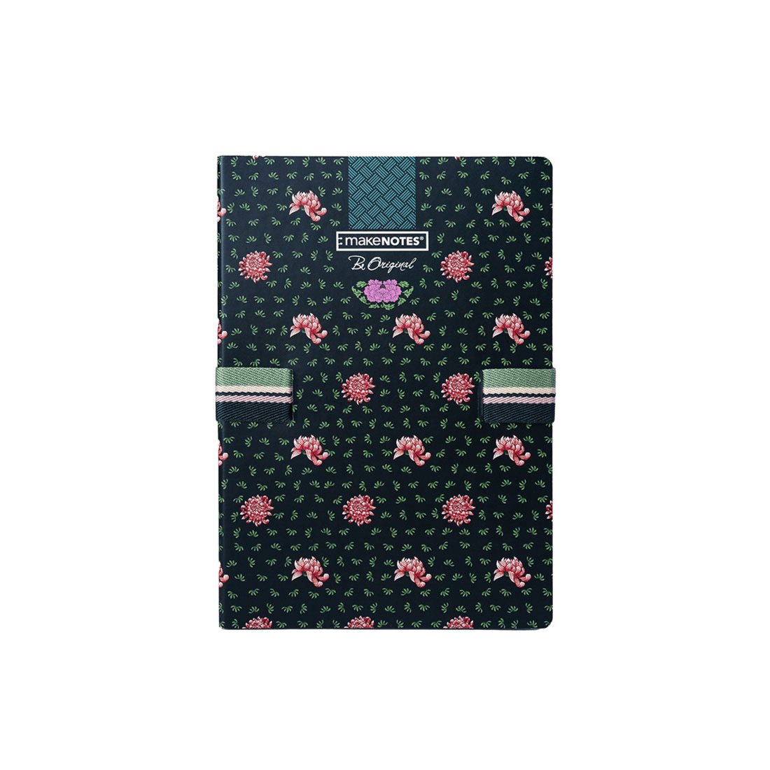 Pink Roses Cover With Ribbons - Make Notes Notebook