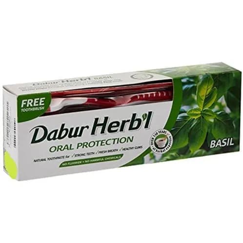 Dabur Herbal Basil Tp 150g+tb