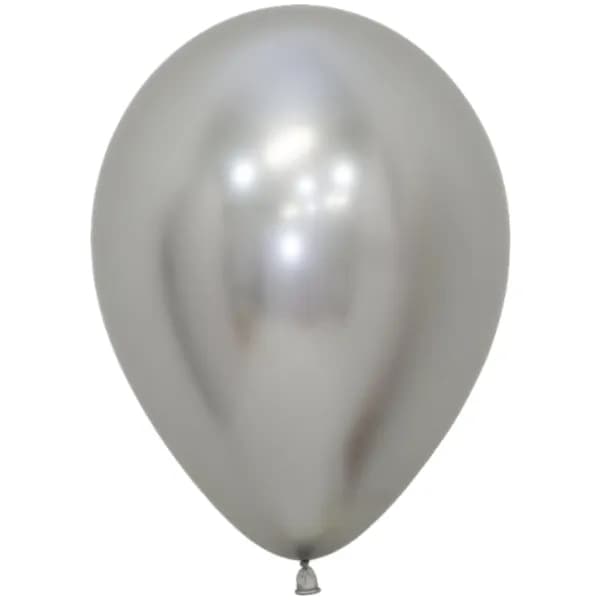 Party Decoration Latex Balloons-pack Of 25 Pieces- Grey Color (BLQL66)