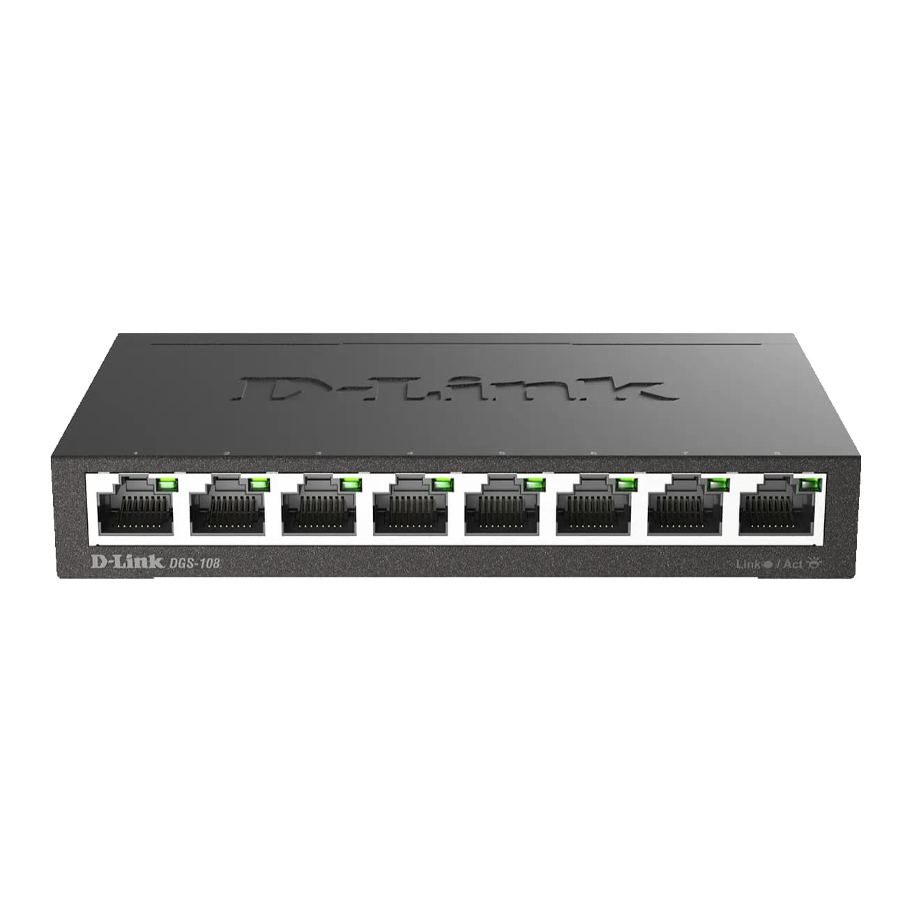 DGS-108 8-Port Gigabit Unmanaged Desktop Switch | D-Link