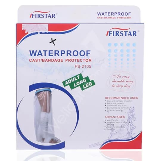 firstar waterproof cast/bandage protector ADULT LONG LEG