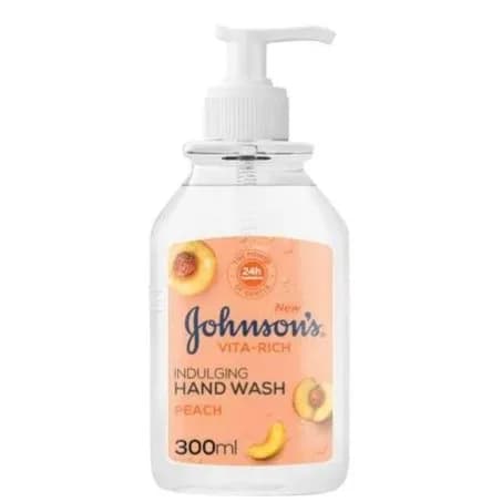 Johnsons Vita -rich H/w Peach 300ml