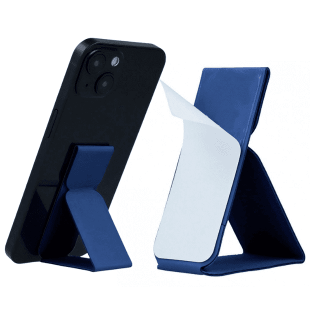 Grip Holder Sticker For Phone Case - Blue